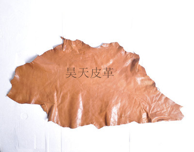 【意大利進(jìn)口羊皮革 高檔綿羊皮 0.5mm彩色純羊皮 植鞣 高光仿鹿紋】價(jià)格,廠家,圖片,天然皮革,無極縣昊天皮革制品-